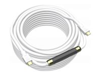 VISION Professional - Câble HDMI avec Ethernet - HDMI mâle pour HDMI mâle - 20 m - blanc - support 4K, rappel actif en ligne TC 20MHDMI+