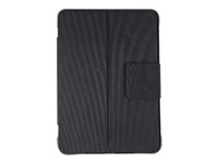 OtterBox Unlimited Series - Étui à rabat pour tablette - clair, cristal noir - avec protection d'écran - pour Apple 10.2-inch iPad (7ème génération, 8ème génération, 9ème génération) 77-80885
