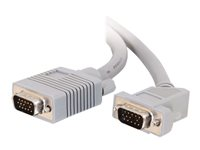 C2G Premium SXGA 45° Angled - Câble VGA - HD-15 (VGA) (M) pour HD-15 (VGA) (M) - 5 m - connecteur à 45° 81110
