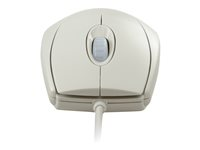 CHERRY WheelMouse M-5400 - Souris - optique - 3 boutons - filaire - PS/2, USB - gris clair M-5400