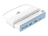 HyperDrive 6-in-1 Hub - Station d'accueil - USB-C - HDMI - pour Apple iMac (24", Early 2021) HD34A8