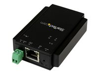 StarTech.com Serveur de périphériques à 1 port série RS232 vers IP Ethernet avec montage sur rail DIN - Convertisseur RS232 sur IP - Serveur de périphérique - 10Mb LAN, RS-232 - AC 100/230 V - pour P/N: IES101002SFP NETRS232