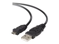 Belkin PRO Series - Câble USB - USB (M) pour Micro-USB de type B (M) - USB 2.0 - 1.8 m - B2B F3U151B06