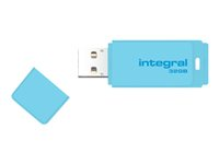 Integral Pastel - Clé USB - 32 Go - USB 2.0 - Ciel bleu INFD32GBPASBLS