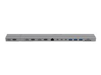 HyperDrive - Station d'accueil - USB-C x 2 - 3 x HDMI, 3 x DP - 1GbE HD156-GL