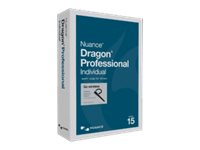 Dragon Professional Individual Wireless - (v. 15) - version boîte - 1 utilisateur - DVD - Win - français K809F-XN9-15.0