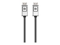 Belkin 10ft DisplayPort 1.2 Cable with Latches, M/M, 4k - Câble DisplayPort - DisplayPort (M) pour DisplayPort (M) - 3 m - pour P/N: F1DN104W-3 F2CD000B10-E