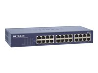 NETGEAR 24-Port 10/100 Fast Ethernet Switch JFS524v2 - Commutateur - non géré - 24 x 10/100 - de bureau, Montable sur rack JFS524-200EUS