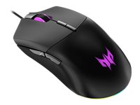 Acer Predator Cestus 330 (PMW920) - Souris - ergonomique - optique - 7 boutons - filaire - USB - noir - Pour la vente au détail - pour Predator Helios 300; Predator Orion 3000; 5000; Predator Triton 300; 500 NP.MCE11.00V