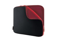 Belkin Neoprene Sleeve for Notebooks up to 15.6" - Housse d'ordinateur portable - 15.6" - noir de jais, cabernet F8N160EABR