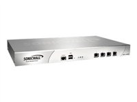 Dell SonicWALL SRA 4200 - Passerelle de VPN - avec 2 ans d'abonnement Web Application Firewall et assistance dynamique 24X7 - 4 ports - 25 utilisateurs - 10Mb LAN, 100Mb LAN, Gigabit LAN - AC 100/230 V - 1U - pour SRA 4200 01-SSC-9282