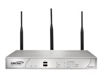 Dell SonicWALL NSA 250M Wireless-N - Dispositif de sécurité - 5 ports - 10Mb LAN, 100Mb LAN, GigE - 802.11a/b/g/n - Bande double - 1U 01-SSC-9758