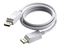 Vision - Câble DisplayPort - DisplayPort (M) pour DisplayPort (M) - DisplayPort 1.2 - 3 m - support pour 4K60Hz - blanc TC 3MDP