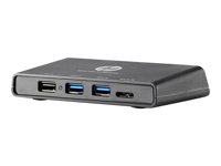 HP 3001pr USB 3.0 Port Replicator - Station d'accueil - USB - VGA, HDMI - GigE - EU - pour EliteBook 840r G4; ProBook 430 G6, 440 G6; ProBook x360; Spectre x360 F3S42AA#ABB