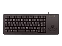 CHERRY G84-5400 XS Trackball Keyboard - Clavier - USB - R.-U. - noir G84-5400LUMGB-2