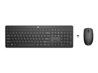 HP 230 - Ensemble clavier et souris - sans fil - 2.4 GHz - blanc - pour HP 24; Laptop 14, 14s, 15, 15s, 17; Pavilion 13, 14, 15, 24, 27 3L1F0AA