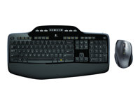 Logitech Wireless Desktop MK710 - Ensemble clavier et souris - sans fil - 2.4 GHz - Anglais 920-002440