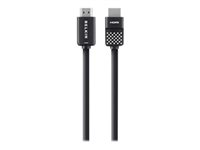 Belkin High Speed HDMI Cable with Ethernet - HDMI avec câble Ethernet - HDMI (M) pour HDMI (M) - 3.6 m - double blindage AV10090BT12