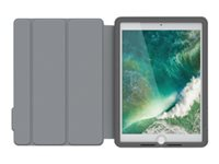 OtterBox UnlimitEd Folio - Boîtier de protection pour tablette - polyuréthane, polycarbonate, caoutchouc synthétique - gris ardoise - pour Apple 9.7-inch iPad (5ème génération) 77-59077
