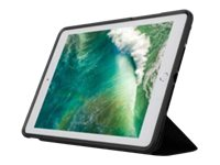 OtterBox Symmetry Series Folio - Protection à rabat pour tablette - polycarbonate, microfibre, caoutchouc synthétique - nuit étoilée - 9.7" - pour Apple 9.7-inch iPad (5ème génération, 6ème génération) 77-60251