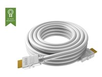 VISION Techconnect - Câble HDMI avec Ethernet - 19 pin mini HDMI Type C mâle pour HDMI mâle - 1.5 m - blanc - support 4K TC 1.5MHDMI