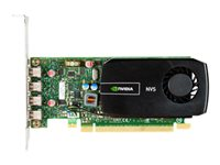 NVIDIA NVS 510 - Carte graphique - NVS 510 - 2 Go DDR3 - PCIe 2.0 x16 profil bas - 4 x Mini DisplayPort VCNVS510DVI-PB