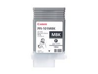 Canon PFI-101 MBK - Noir mat - original - réservoir d'encre - pour imagePROGRAF iPF5000, iPF6000S 0882B001