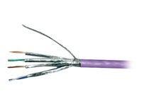 MCL - Câble en vrac - 100 m - SFTP - CAT 6a - IEEE 802.5 - sans halogène - violet C6APST/100H-VI