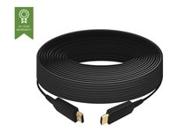 VISION Techconnect - Câble HDMI avec Ethernet - HDMI mâle pour HDMI mâle - 30 m - fibre optique - noir TC 30MHDMI