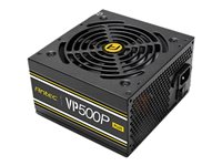 Antec VP PLUS Series VP500P Plus - Alimentation électrique (interne) - ATX12V / EPS12V - 80 PLUS - CA 200-240 V - 500 Watt - PFC active - Europe 0-761345-11651-0