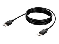 Belkin Secure KVM Video Cable - Câble DisplayPort - DisplayPort (M) pour DisplayPort (M) - 3.05 m - passif, support 4K - noir F1DN1VCBL-PP-10
