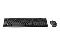 Logitech MK270 Wireless Combo - Ensemble clavier et souris - sans fil - 2.4 GHz - International US 920-004509