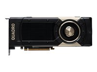 NVIDIA Quadro GV100 - Carte graphique - Quadro GV100 - 32 Go HBM2 - PCIe 3.0 x16 - 4 x DisplayPort - Adaptateurs inclus VCQGV100-PB