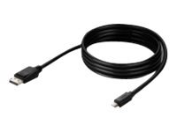 Belkin Secure KVM Video Cable - Câble DisplayPort - DisplayPort (M) pour Mini DisplayPort (M) - 1.83 m - passif, support 4K - noir F1DN1VCBL-MP-6