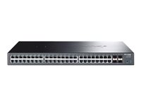 TP-LINK JetStream T1600G-52PS - Commutateur - Géré - 48 x 10/100/1000 (PoE) + 4 x SFP Gigabit combiné - Montable sur rack - PoE T1600G-52PS(TL-SG2452P)